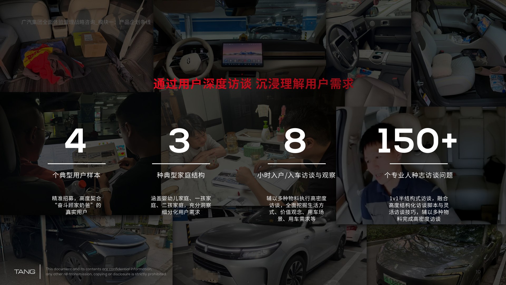 广汽项目用户研究过程概览